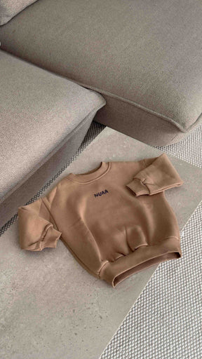 Kids Market Strolls Oversized Sweater Light Brown