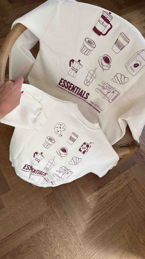 Women Coffee Essentials Sweater Vanilla