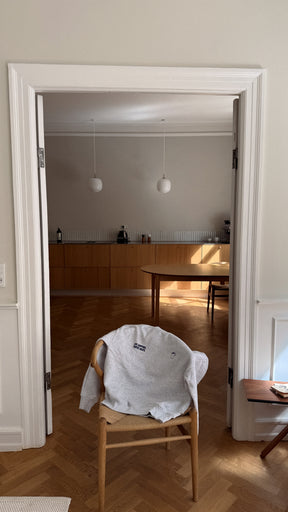 Coffee Helps Sweater in grau meliert im Partnerlook – nuaa