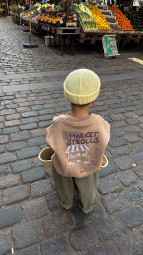 Kids Market Strolls Oversized Sweater Light Brown