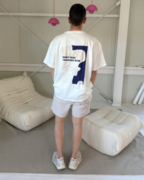 Dad Sandy Toes T-Shirt Soft White