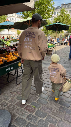 Kids Market Strolls Oversized Sweater Light Brown
