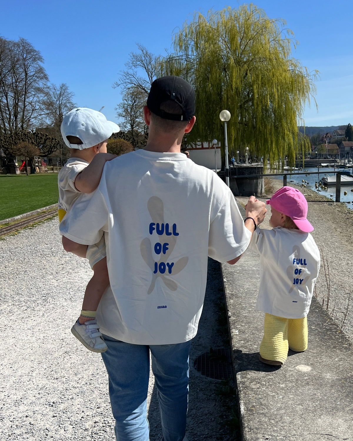 Dad Full Of Joy T-Shirt Off White