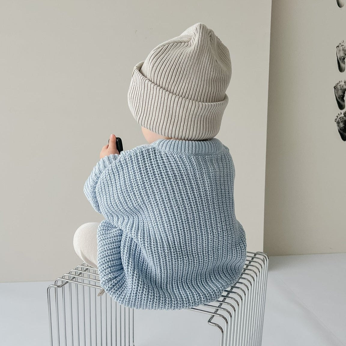 Knit Beanie Oat