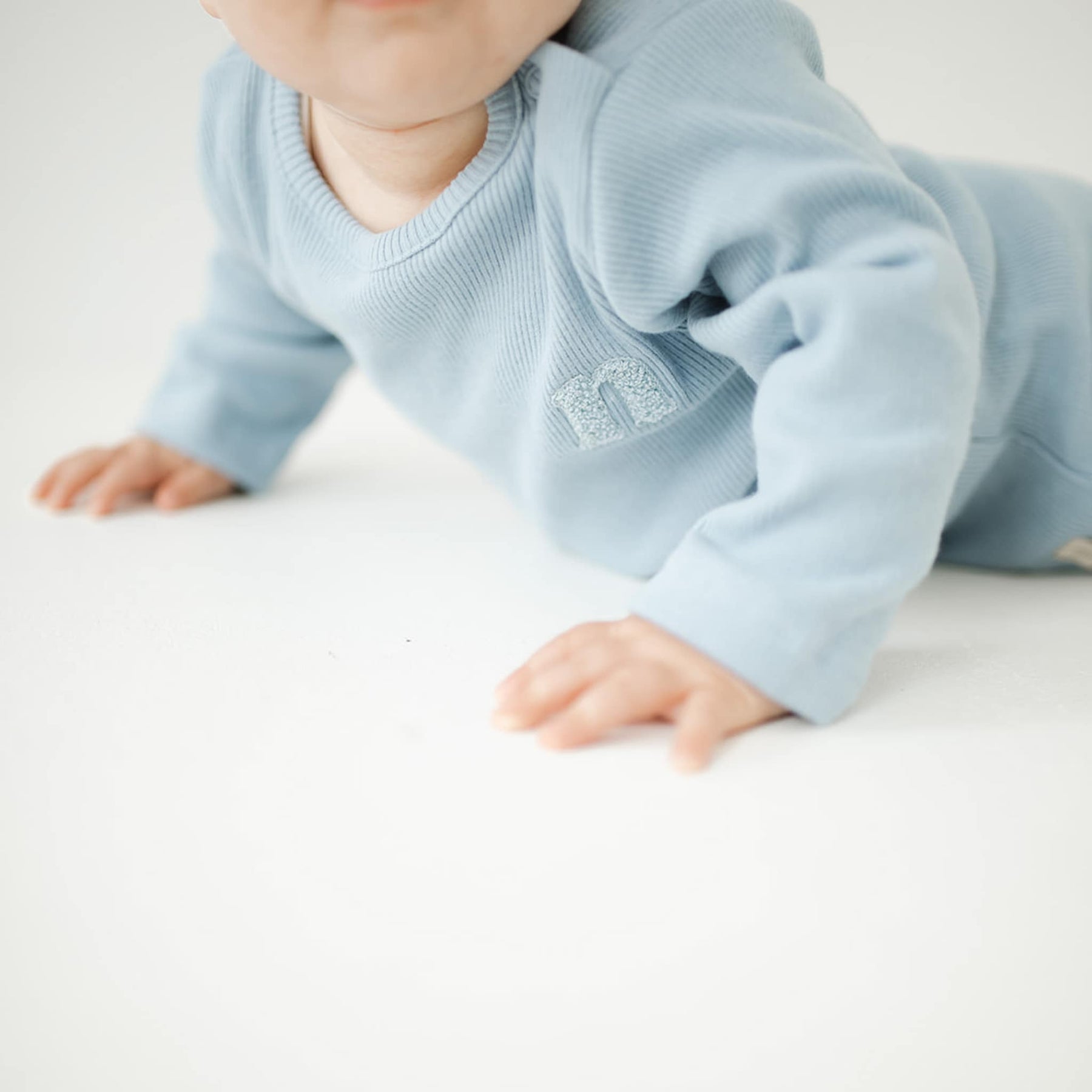 Rib Longsleeve Powder Blue