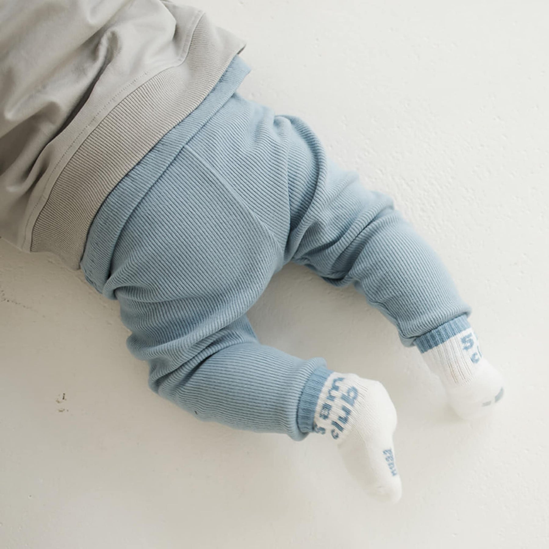 Rib Leggings Powder Blue
