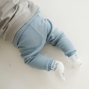 Rib Leggings Powder Blue