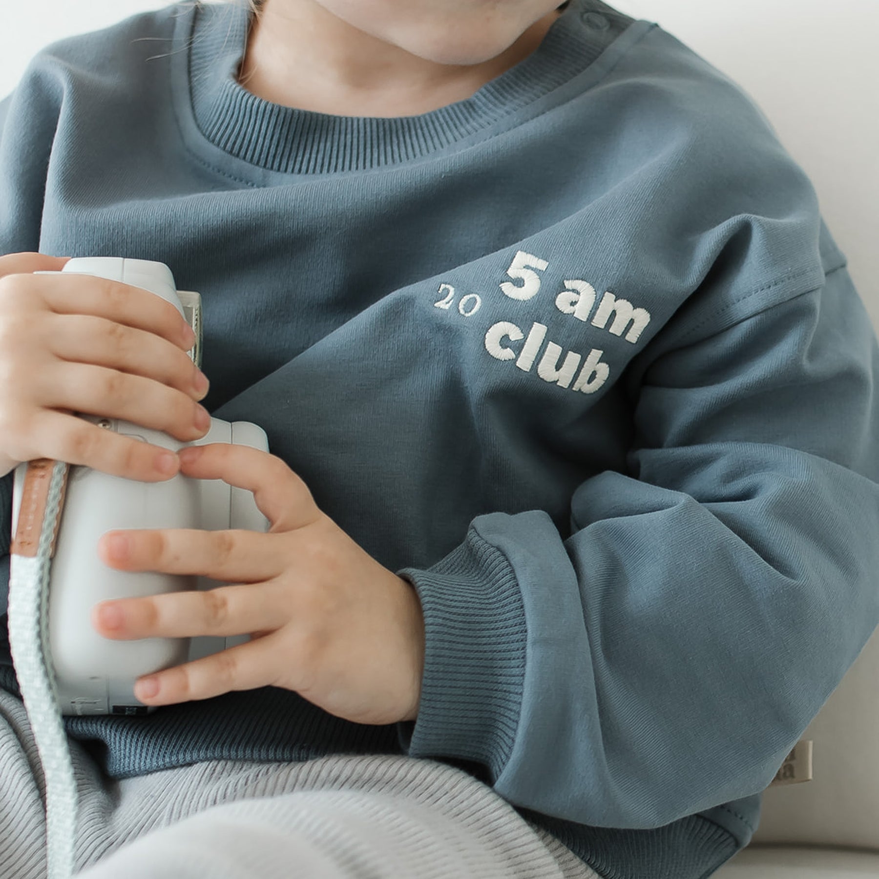 5 am Club Est. 2024 Sweater Bluestone