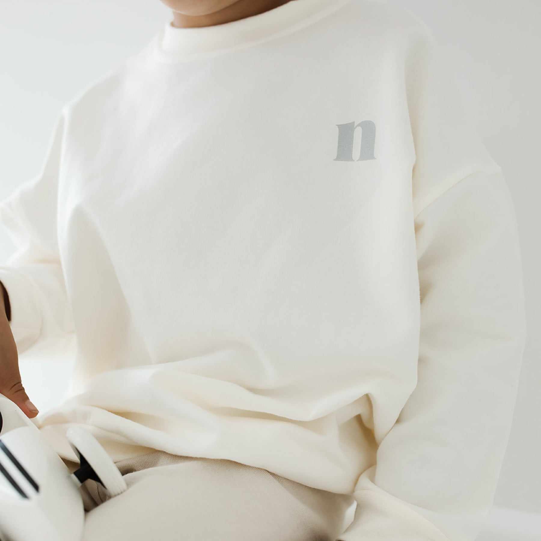 Personality Oversized Sweater Marshmallow