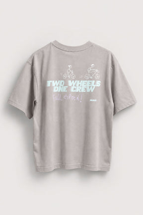 Kids Bike Crew T-Shirt Urban Grey