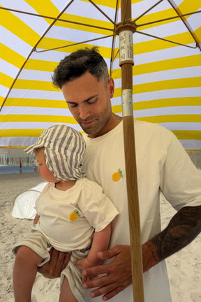 Men Lemon T-Shirt Off White