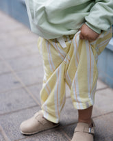Loose Pants Lemon Striped