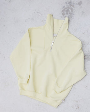 Half Zip Sweater Lemon