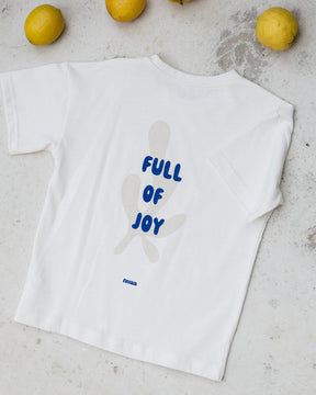 Mom Full Of Joy T-Shirt Off White