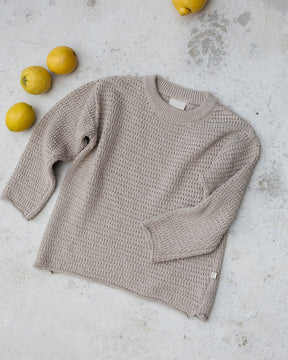 Leichtes Strick Longsleeve Mocha