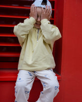 Half Zip Sweater Lemon