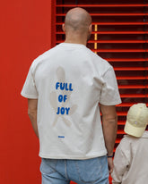 Dad Full Of Joy T-Shirt Off White