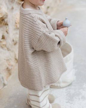 Leichtes Strick Longsleeve Mocha