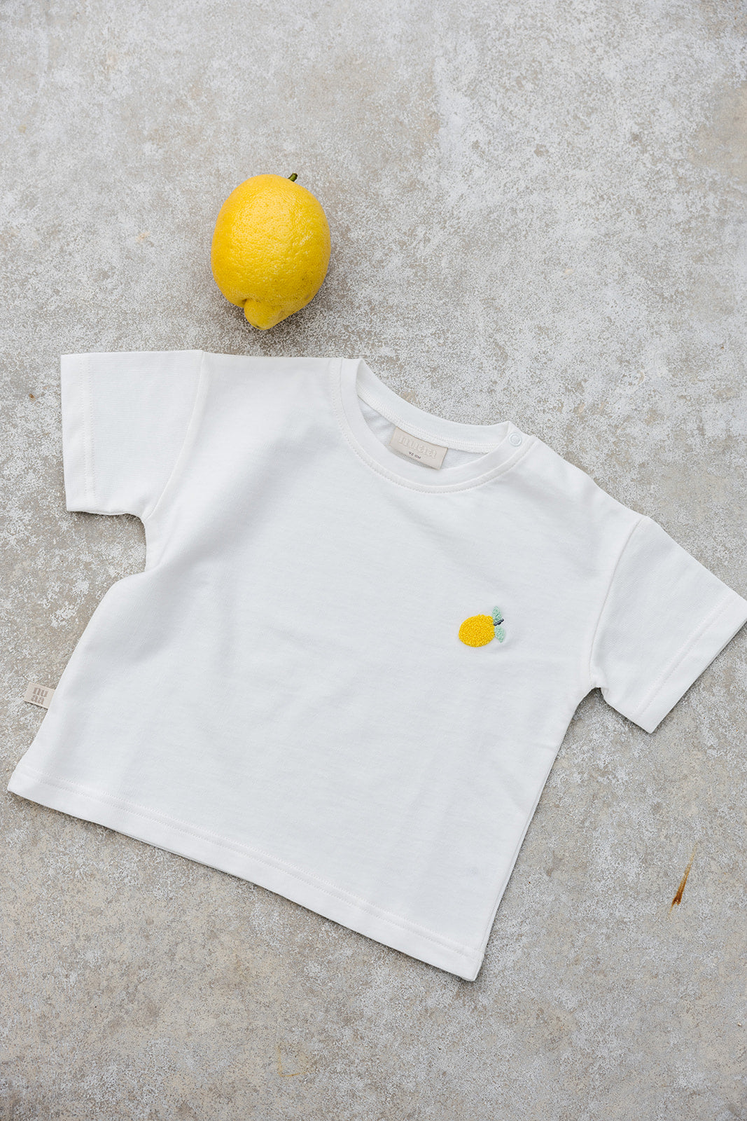 Kids Lemon T-Shirt Off White