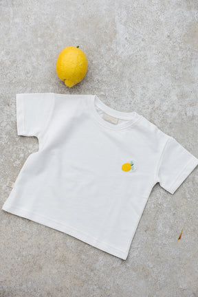 Kids Lemon T-Shirt Off White