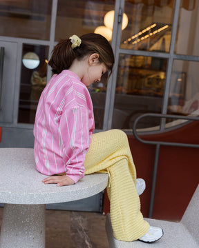 Never Ending Energy Oversized Sweater Pink