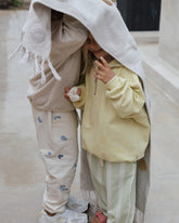 Half Zip Sweater Lemon  Loop