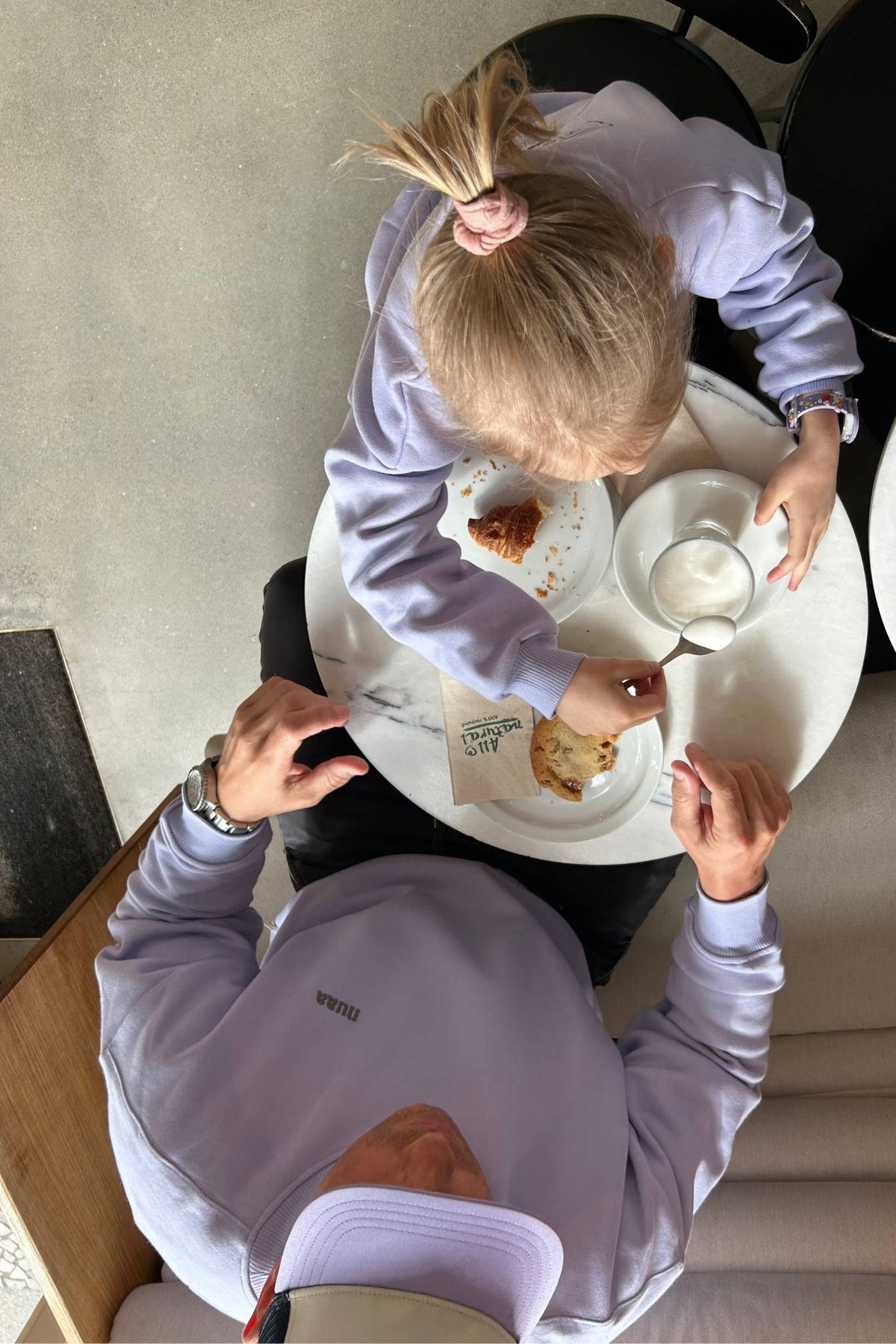 Men This & No Plans Sweater Lavender