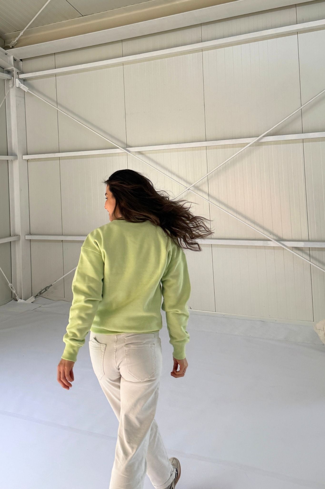 Women Buongiorno Sweater Lime