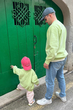 Kids Buongiorno Oversized Sweater Lime