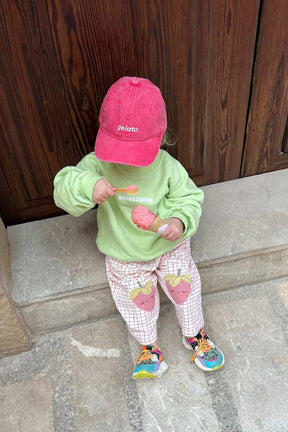 Kids Buongiorno Oversized Sweater Lime