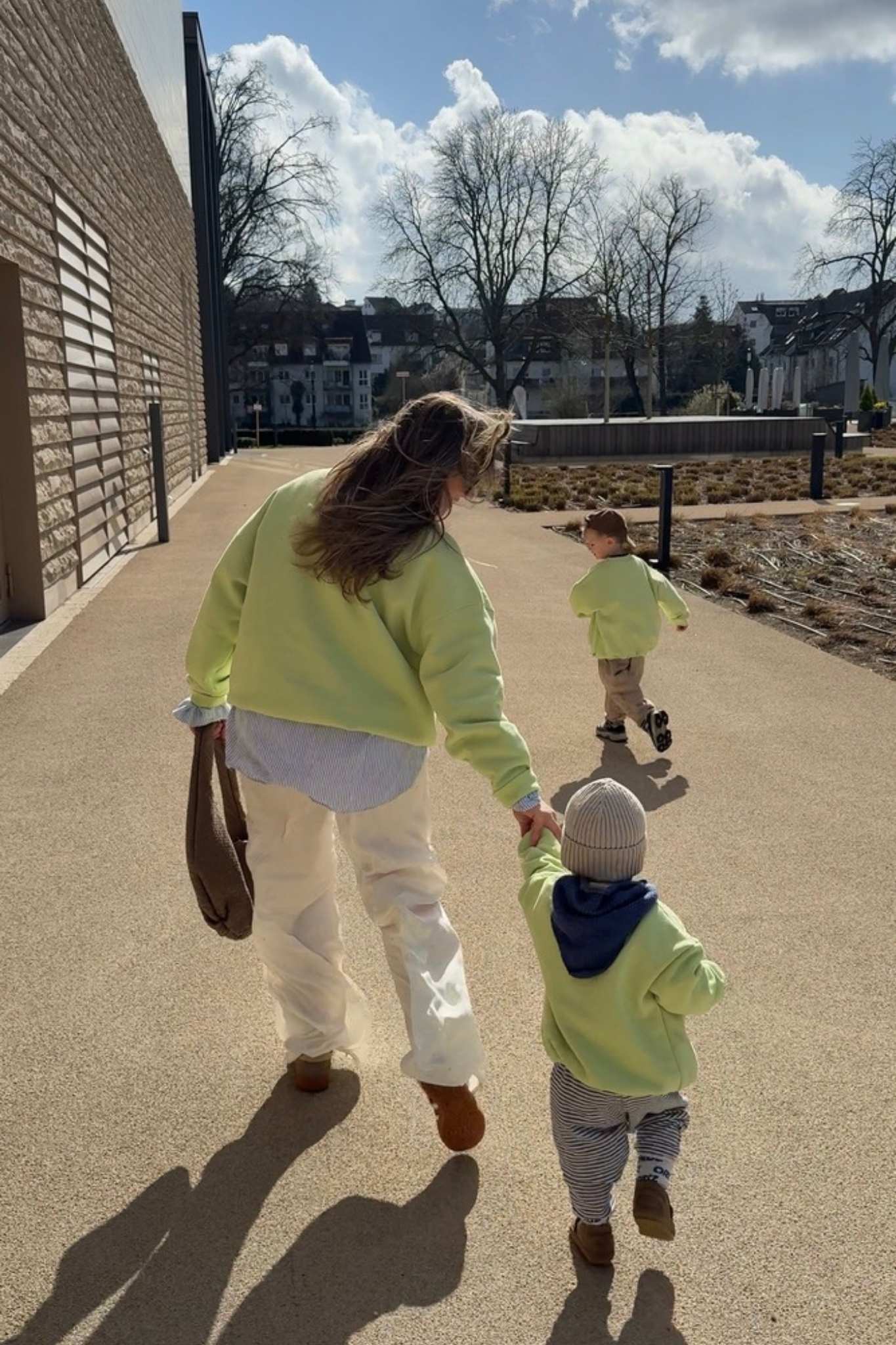 Kids Buongiorno Oversized Sweater Lime