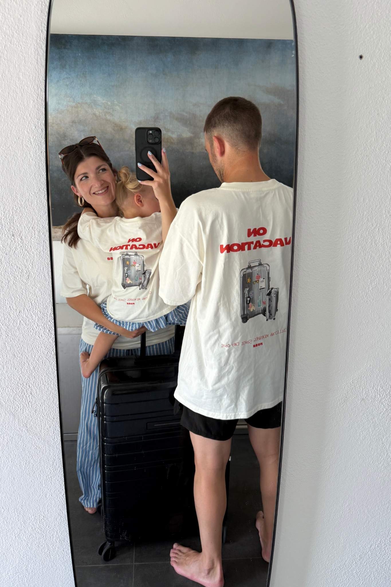 Men On Vacation T-Shirt Soft White