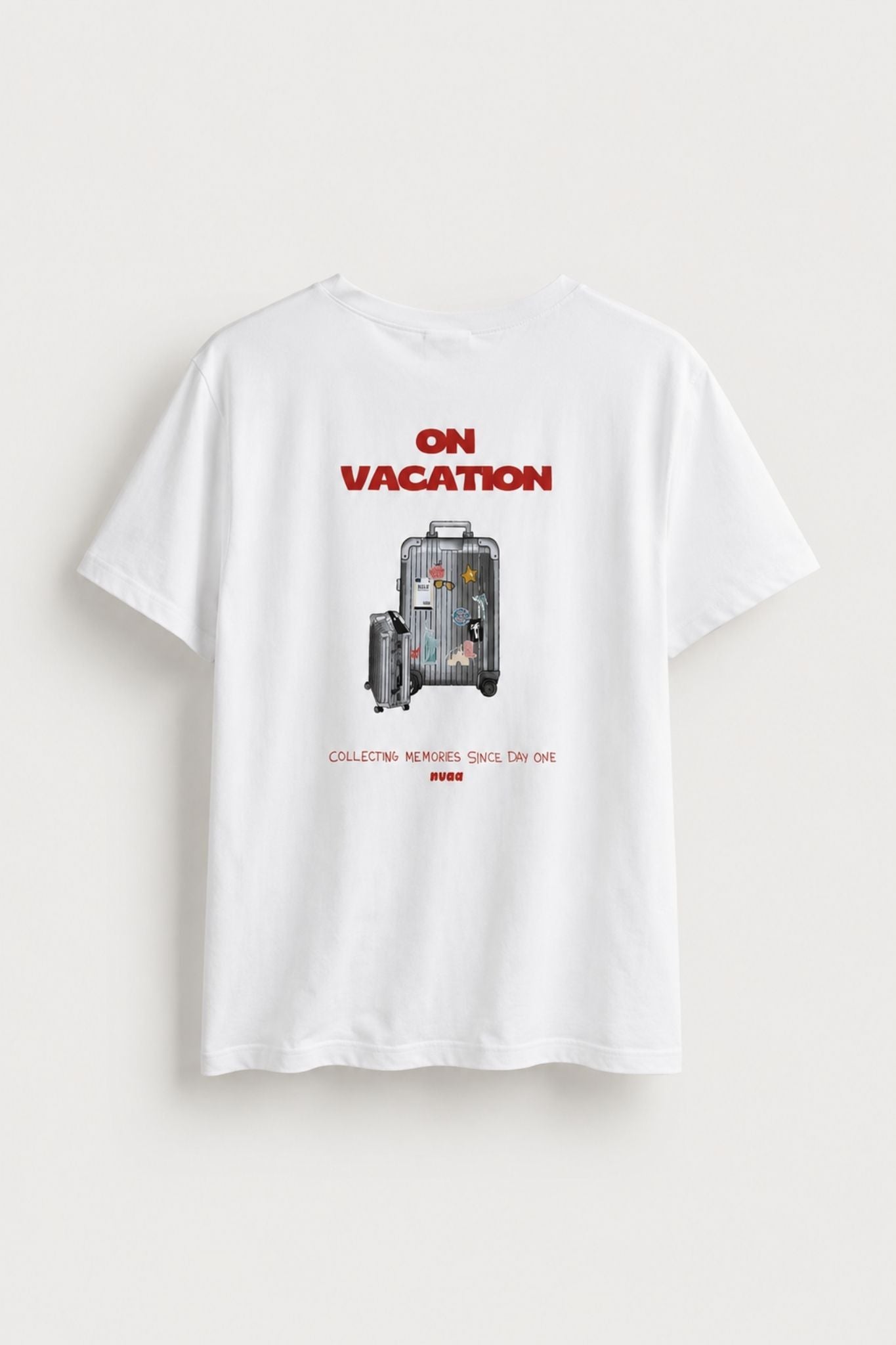 Men On Vacation T-Shirt Soft White