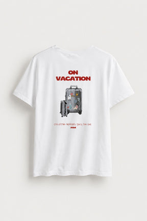 Men On Vacation T-Shirt Soft White