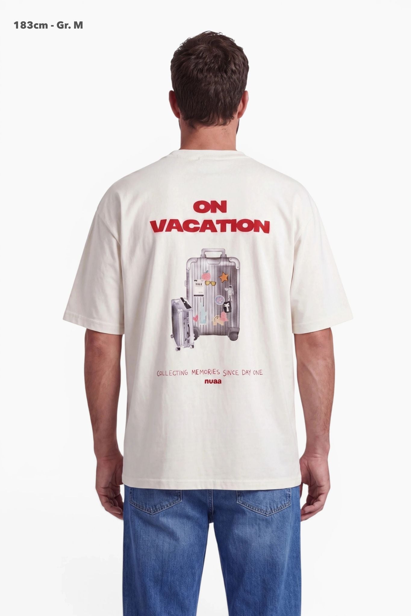 Men On Vacation T-Shirt Soft White