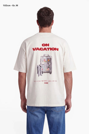 Men On Vacation T-Shirt Soft White