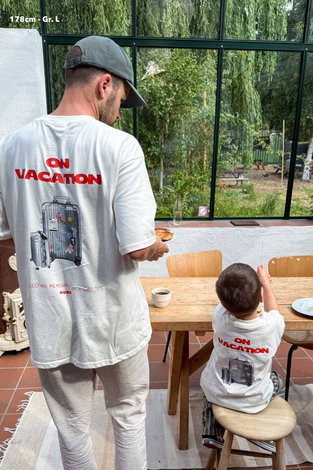 Men On Vacation T-Shirt Soft White