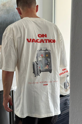 Men On Vacation T-Shirt Soft White
