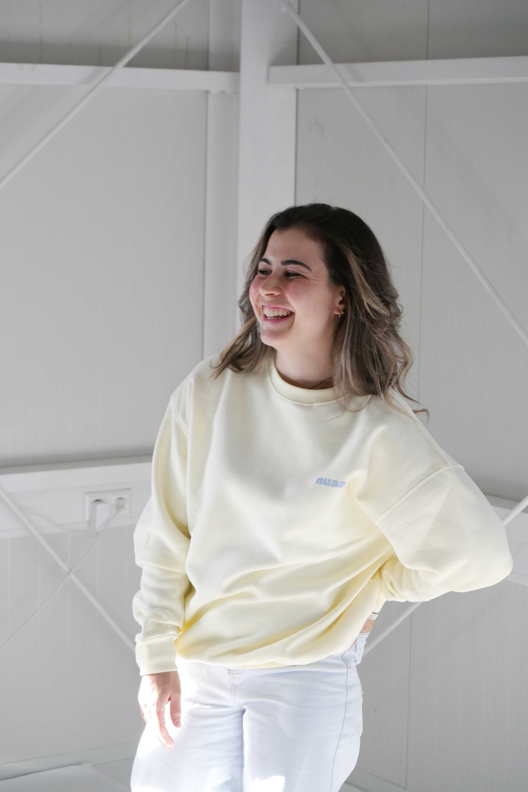 Mom Rise Beyond Sweater Butter Yellow