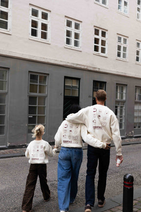 Men Coffee Essentials Sweater Vanilla
