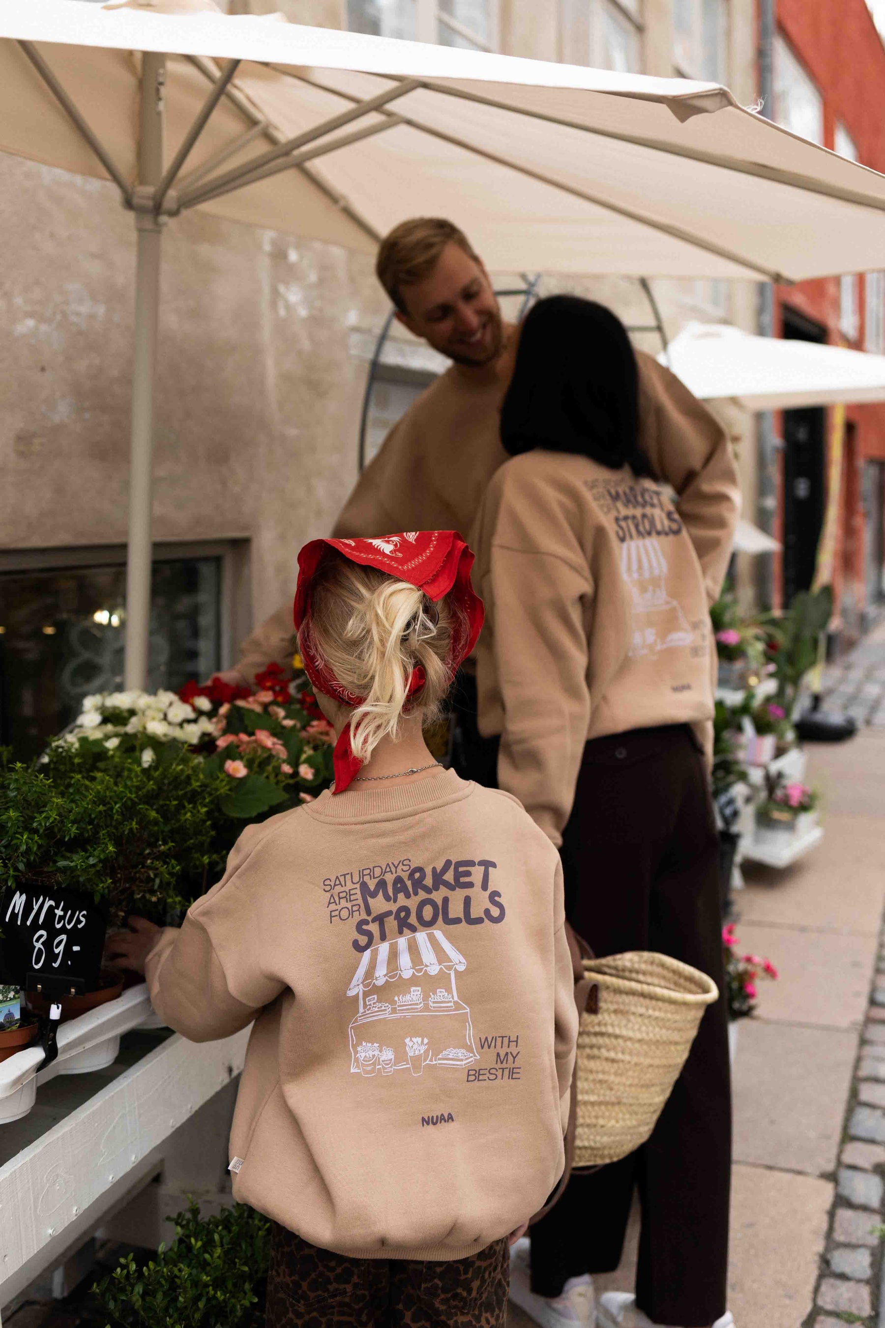 Kids Market Strolls Oversized Sweater Light Brown