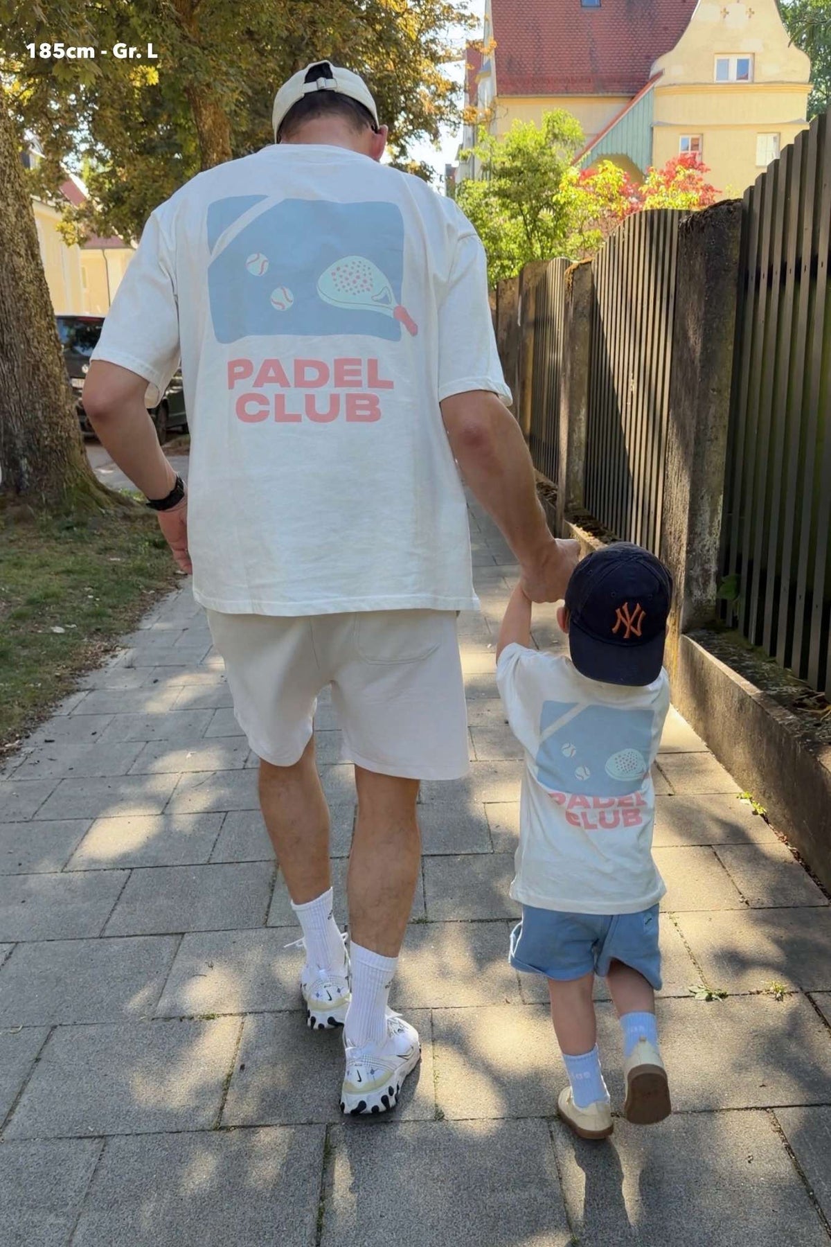 nuaa Padel Club Herren T-Shirt in Cloud Dancer – Partnerlook