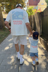 nuaa Padel Club Herren T-Shirt in Cloud Dancer – Partnerlook