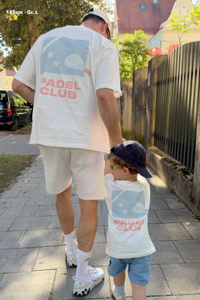 nuaa Padel Club Herren T-Shirt in Cloud Dancer – Partnerlook, Ansicht 5