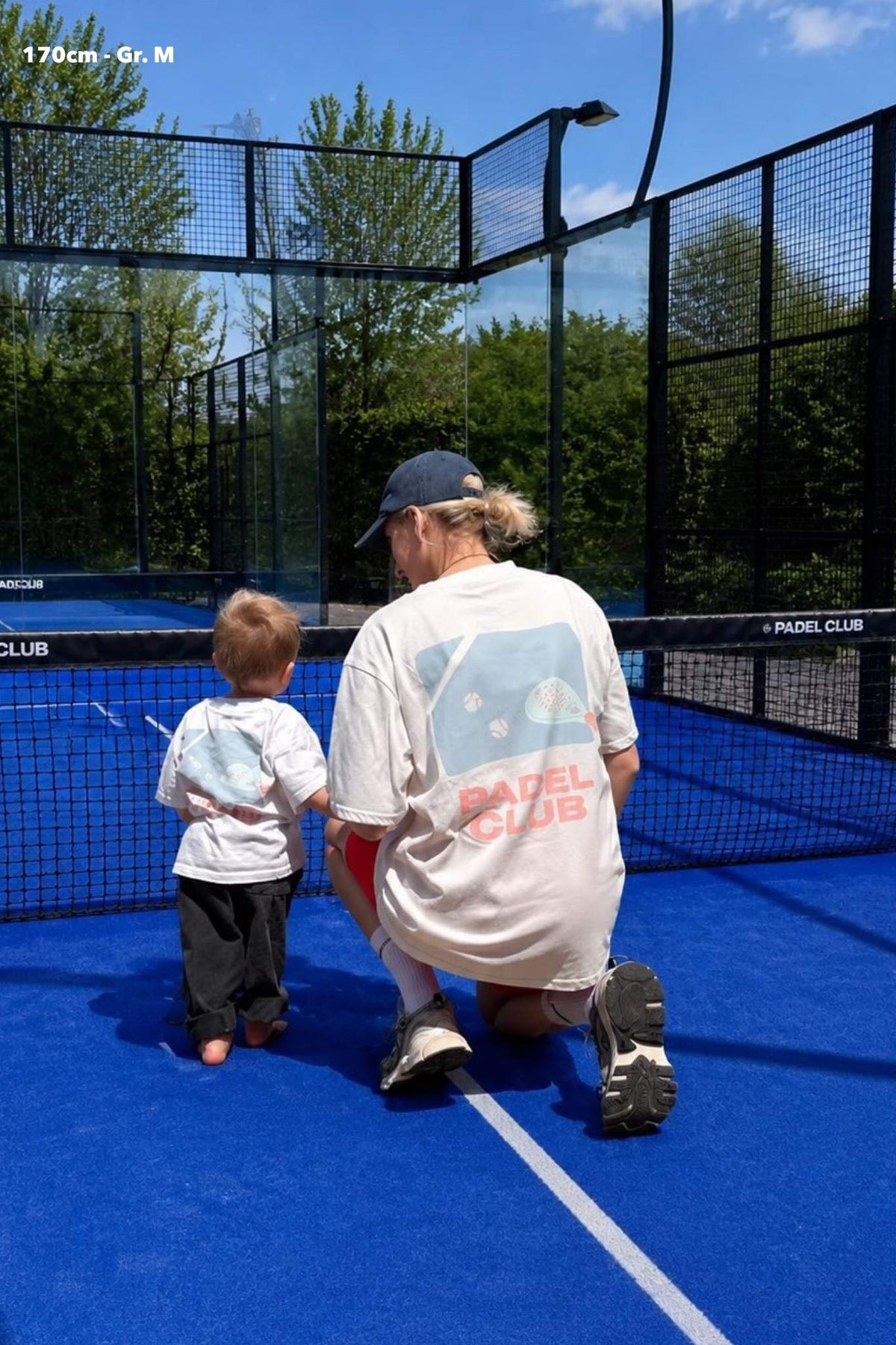 nuaa Padel Club Damen T-Shirt in Cloud Dancer – Partnerlook, Ansicht 2