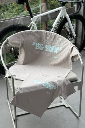 Women Bike Crew T-Shirt Urban Grey