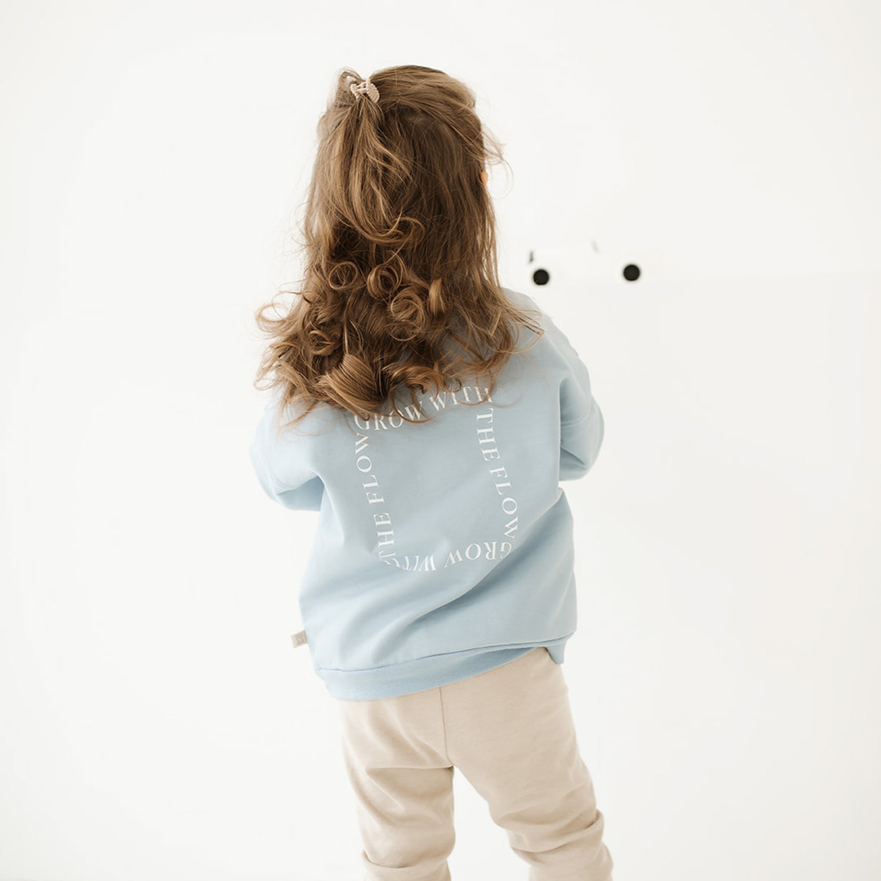 Grow Oversized Sweater Powder Blue