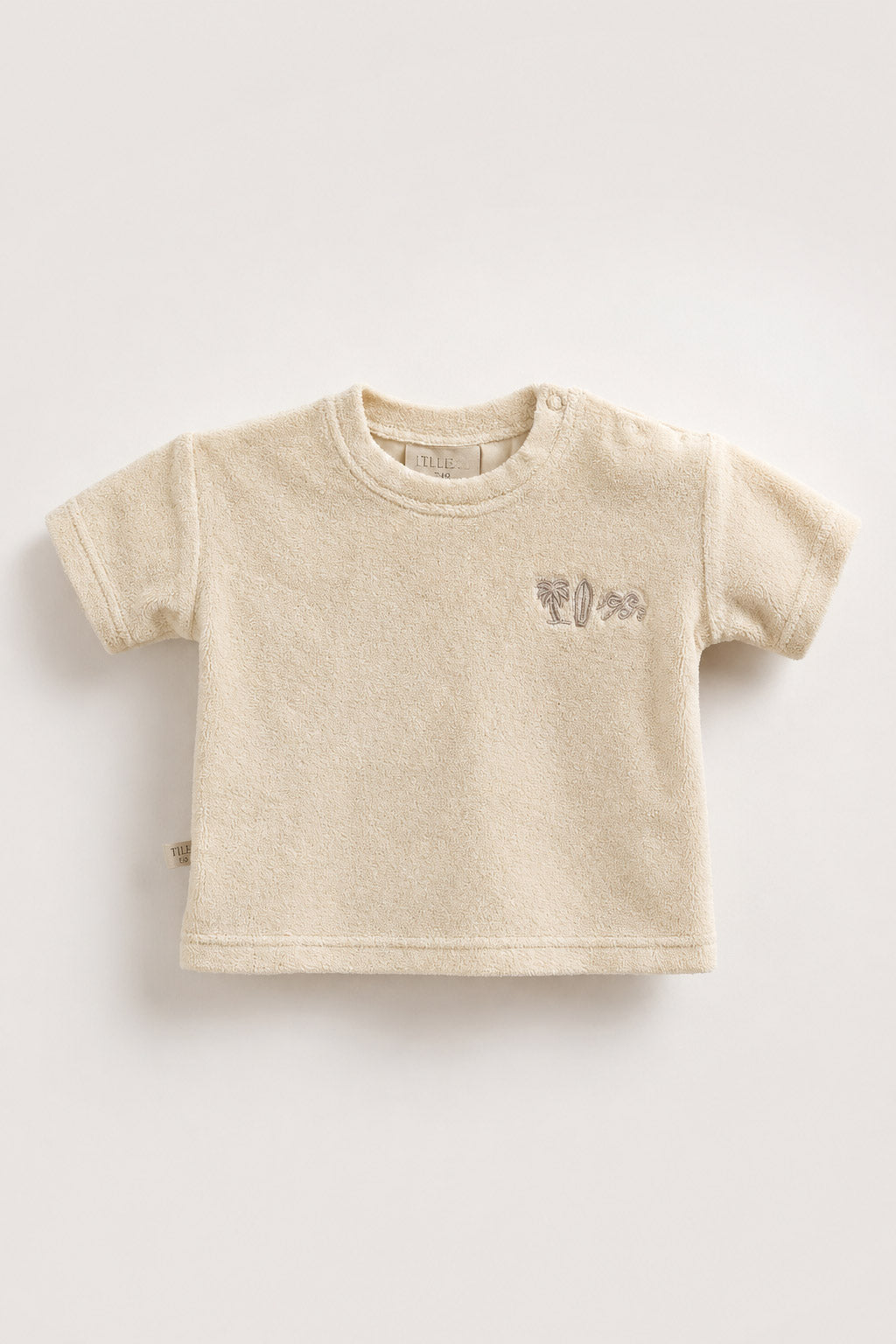 Beach Frottee Shirt Ecru