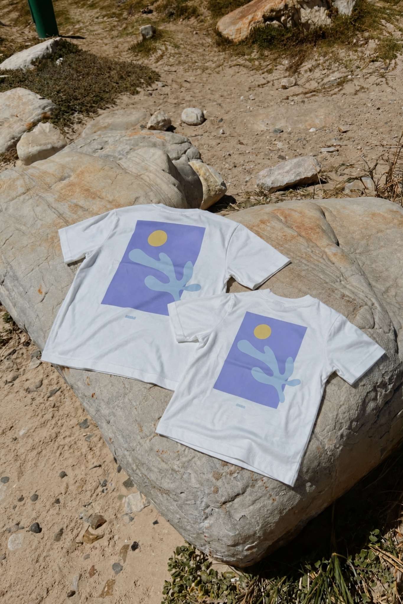 Kids Coral T-Shirt Lavender Mint