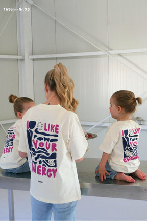 nuaa I Like your Energy Damen T-Shirt in Soft White – Partnerlook, Ansicht 6